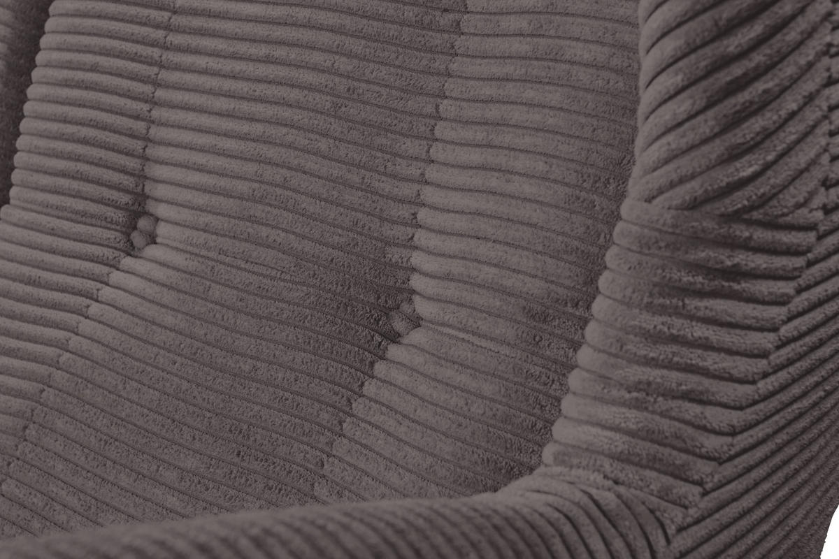 KÜCHENSOFA Textil Grau  - Schwarz/Grau, Konventionell, Holz/Textil (176/103/98cm) - MID.YOU