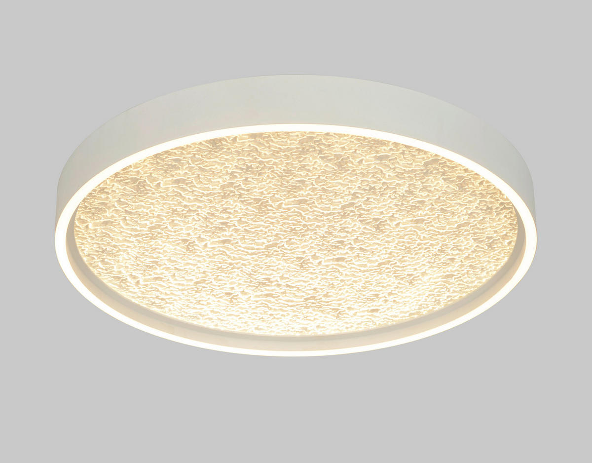 LED-DECKENLEUCHTE 60/6,5 cm   - Weiß, Basics, Kunststoff/Metall (60/6,5cm)