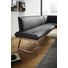 ECKBANK Mikrofaser Wildeiche massiv Anthrazit, Edelstahlfarben, Eichefarben - Edelstahlfarben/Eichefarben, Design, Holz/Textil (230/161cm) - Dieter Knoll ECKBANK Mikrofaser Wildeiche massiv Anthrazit, Edelstahlfarben, Eichefarben - Edelstahlfarben/Eichefarben, Design, Holz/Textil (230/161cm) - Dieter Knoll