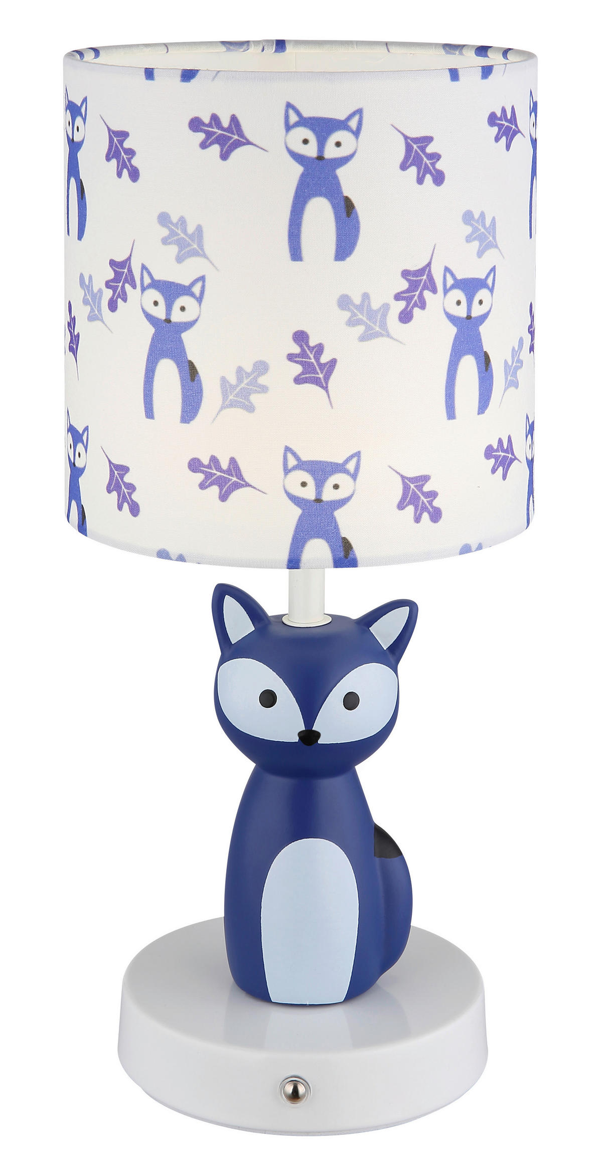 LED-TISCHLEUCHTE 15/33,5 cm   - Blau/Weiß, Trend, Keramik/Kunststoff (15/33,5cm) - Globo