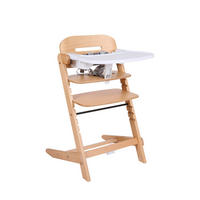 MATSTOL HÖG Brunch  - naturfärgad, Design, metall/trä (63/48,5/81cm) - Jimmylee