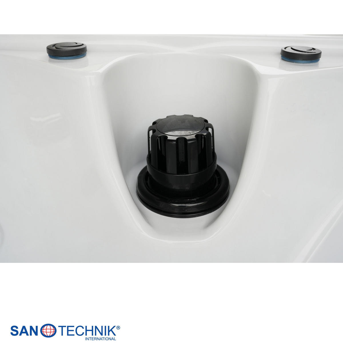 WHIRLPOOL Parma 180/160/76 cm  - Grauweiß, KONVENTIONELL, Kunststoff (180/160/76cm) - Sanotechnik