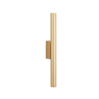 LED-WANDLEUCHTE GRECO 30/3.2/6 cm  - Goldfarben, Design, Metall (30/3.2/6cm)