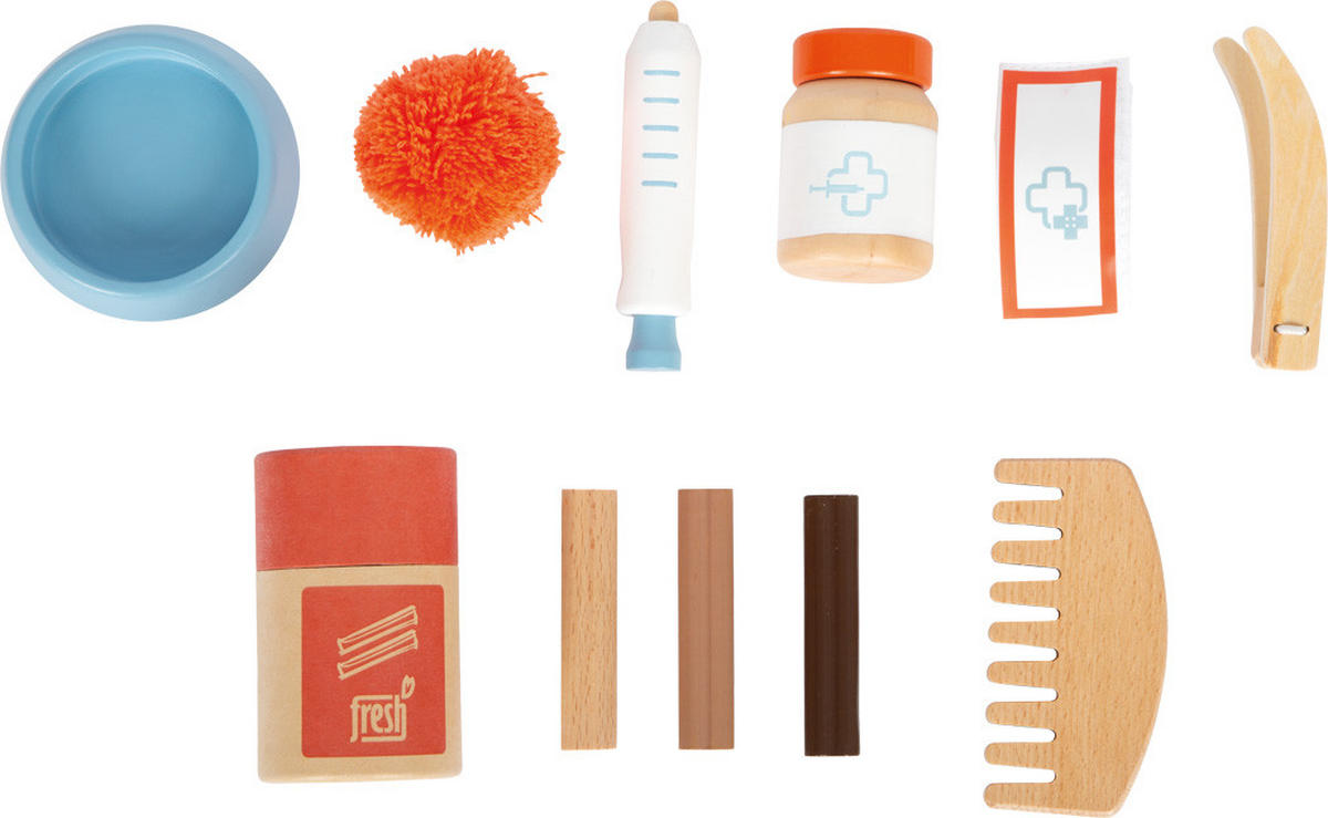 KINDERSPIELSET  - Multicolor, Basics, Holz/Textil (26/18/15cm) - small foot