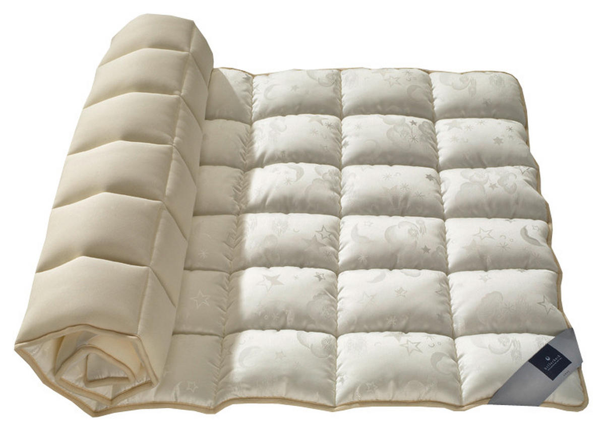 KOMFORTAUFLAGE - Champagner, Basics, Textil (100/200cm) - Billerbeck