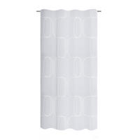 FERTIGVORHANG transparent  - Weiß, Basics, Textil (140/280cm)