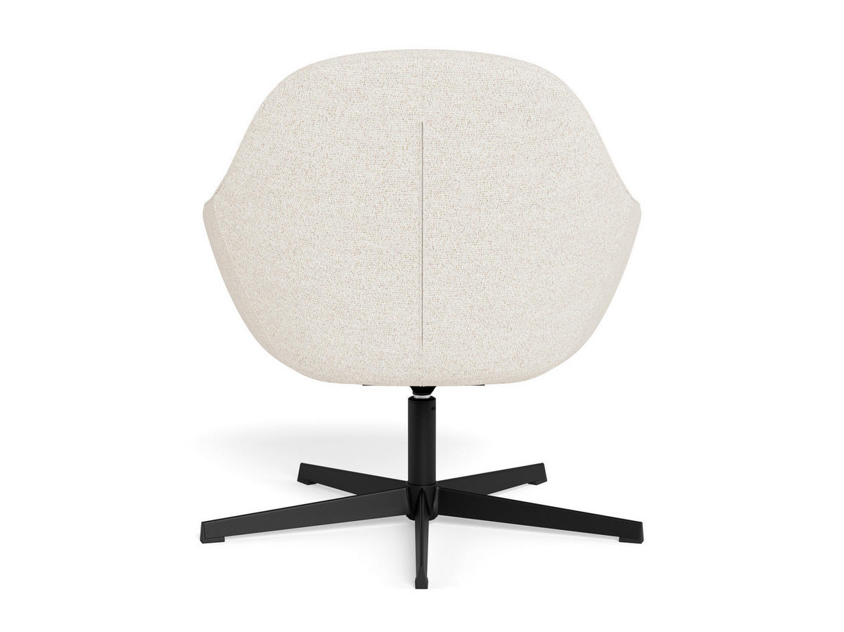 FÅTÖLJ i metall, textil svart, beige  - beige/svart, Modern, metall/textil (74/81/72cm) - Livetastic