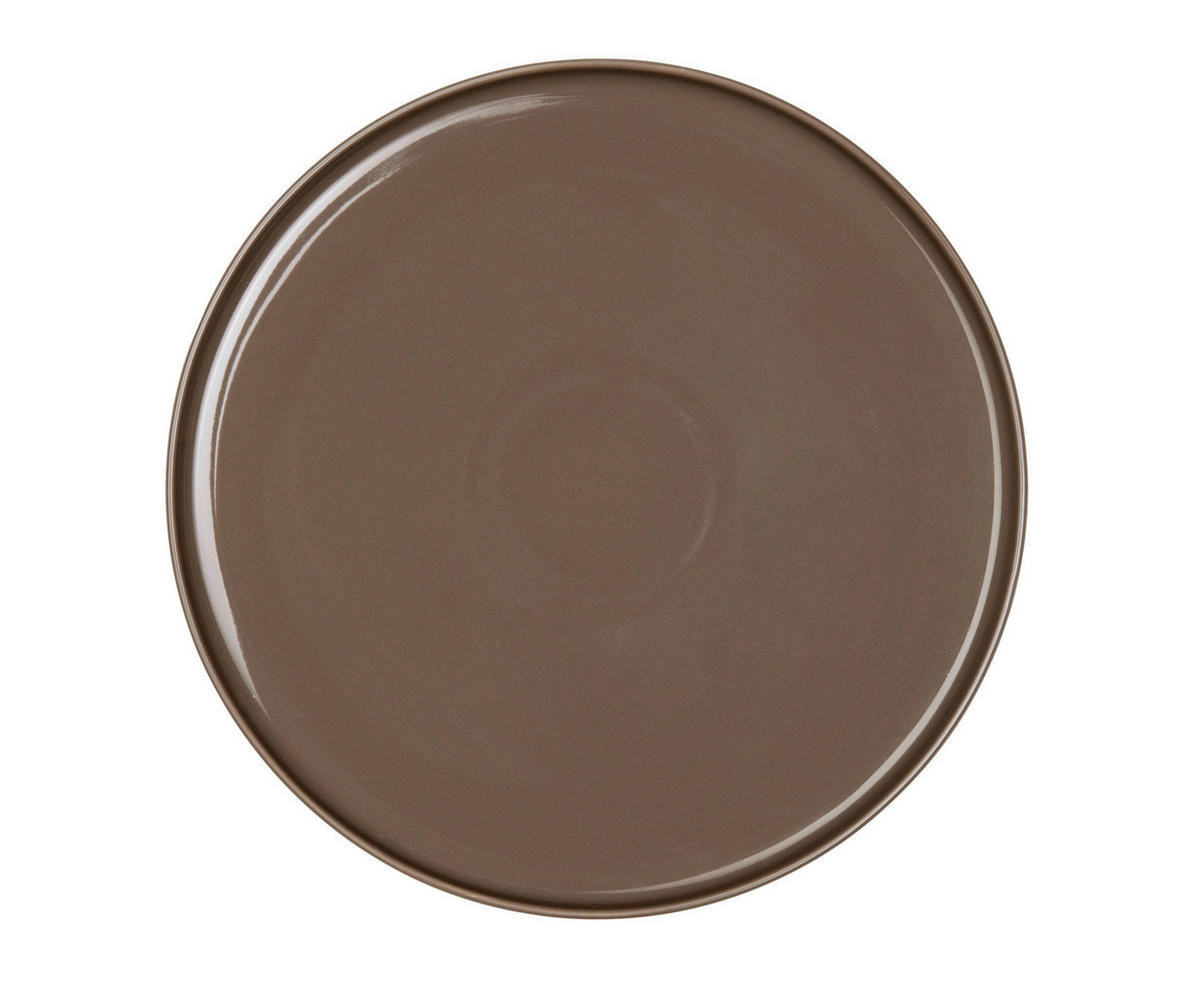 DESSERTTELLER Mokka coppa kaori  - Mokka, KONVENTIONELL, Keramik (21/1,5cm) - ASA