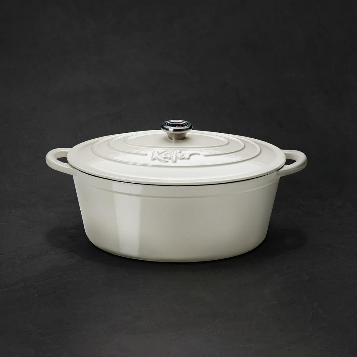 PECSENYESÜTŐ  - krémszínű, Basics, fém (6,7l) - Käfer