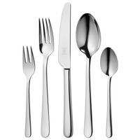 BESTECKSET Style Art 60-teilig Edelstahl  für 12 Personen  - Edelstahlfarben, Basics, Metall (50,2/39,5/6,1cm) - Justinus