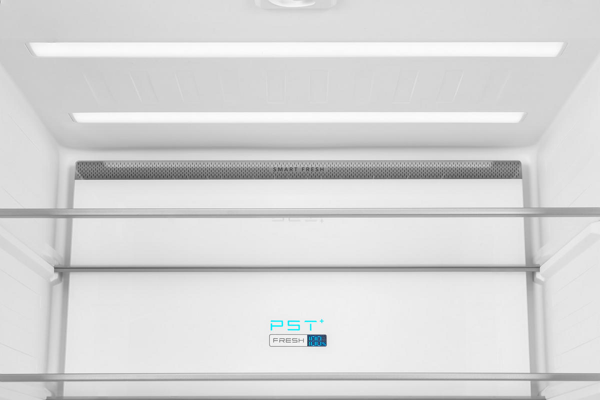 FRENCH-DOOR 75.3/191/60 cm MDRF600BIE36  - Weiß, Basics, Glas/Kunststoff (75.3/191/60cm) - Midea