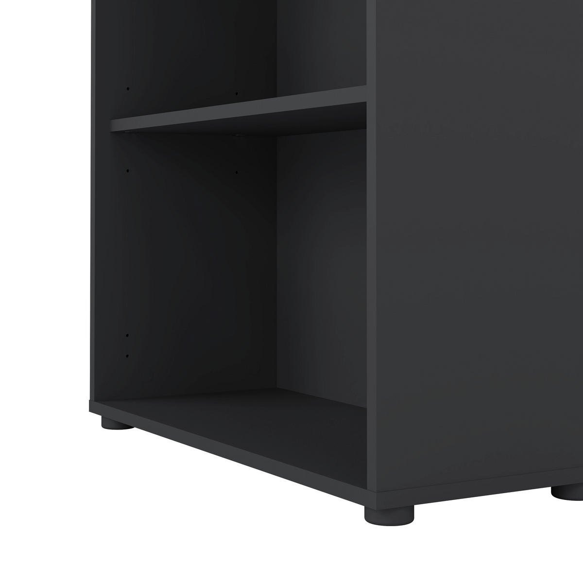 REGAL Grau  - Grau, MODERN, Holzwerkstoff (79,6/204,7/34,3cm) - MID.YOU
