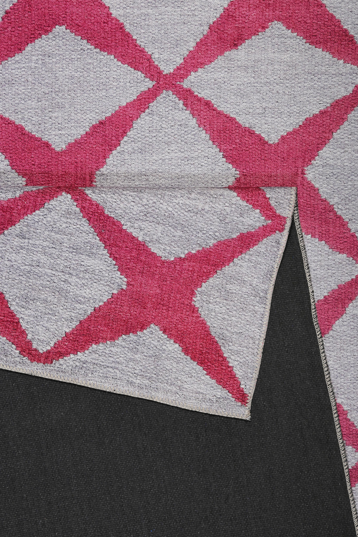 FLACHWEBETEPPICH 80/150 cm Caledon Bordeaux, Sandfarben  - Sandfarben/Bordeaux, KONVENTIONELL, Textil (80/150cm) - Esprit