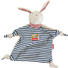 SCHMUSETUCH - Blau/Weiß, Basics, Textil (28cm) - SIGIKID