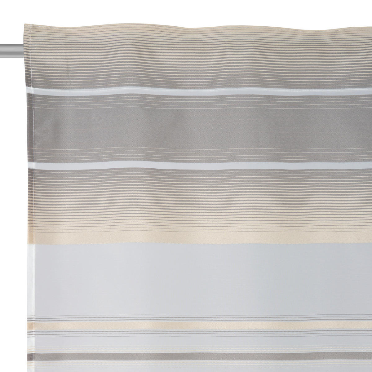 GOTOVA ZAVESA siva - siva, Konvencionalno, tekstil (140/245cm) - Esposa