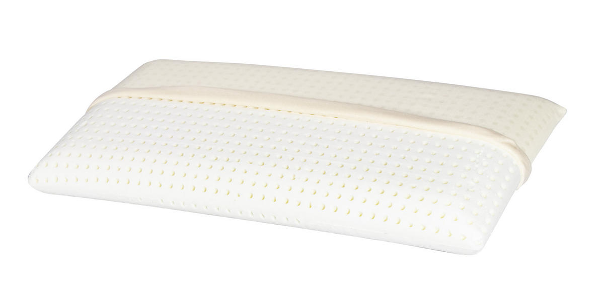 NACKENKISSEN  70/35 cm  - Weiß, Basics, Textil (70/35cm) - Novel