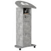 STEHPULT  in Grau  - Grau, Modern, Holzwerkstoff (56cm) - MID.YOU