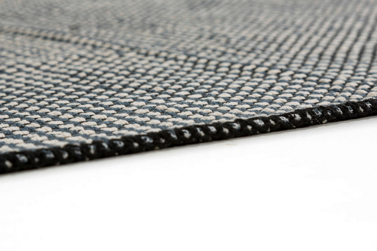 WEBTEPPICH 80/150 cm Cottage Schwarz  - Schwarz, Design, Textil (80/150cm) - Schöner Wohnen