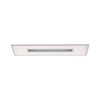 LED-DECKENLEUCHTE Recess 100/30/5 cm   - Weiß, Design, Metall (100/30/5cm)