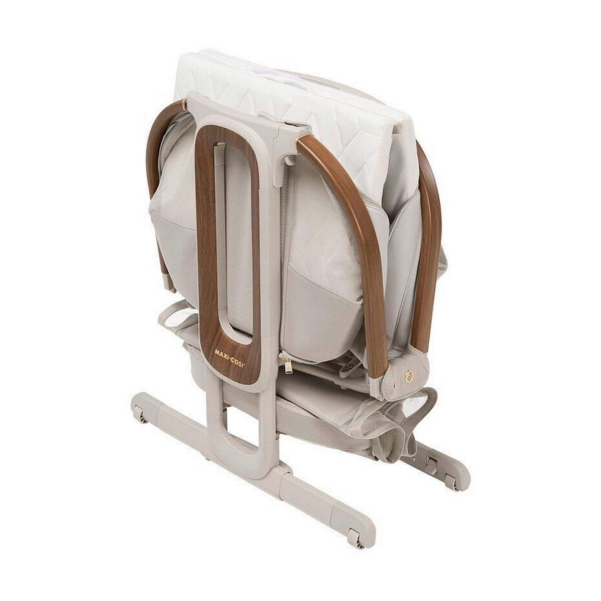BEISTELLBETT Iora Pro  - Creme, Basics, Naturmaterialien/Kunststoff (57/68,8 - 82/94cm) - Maxi-Cosi