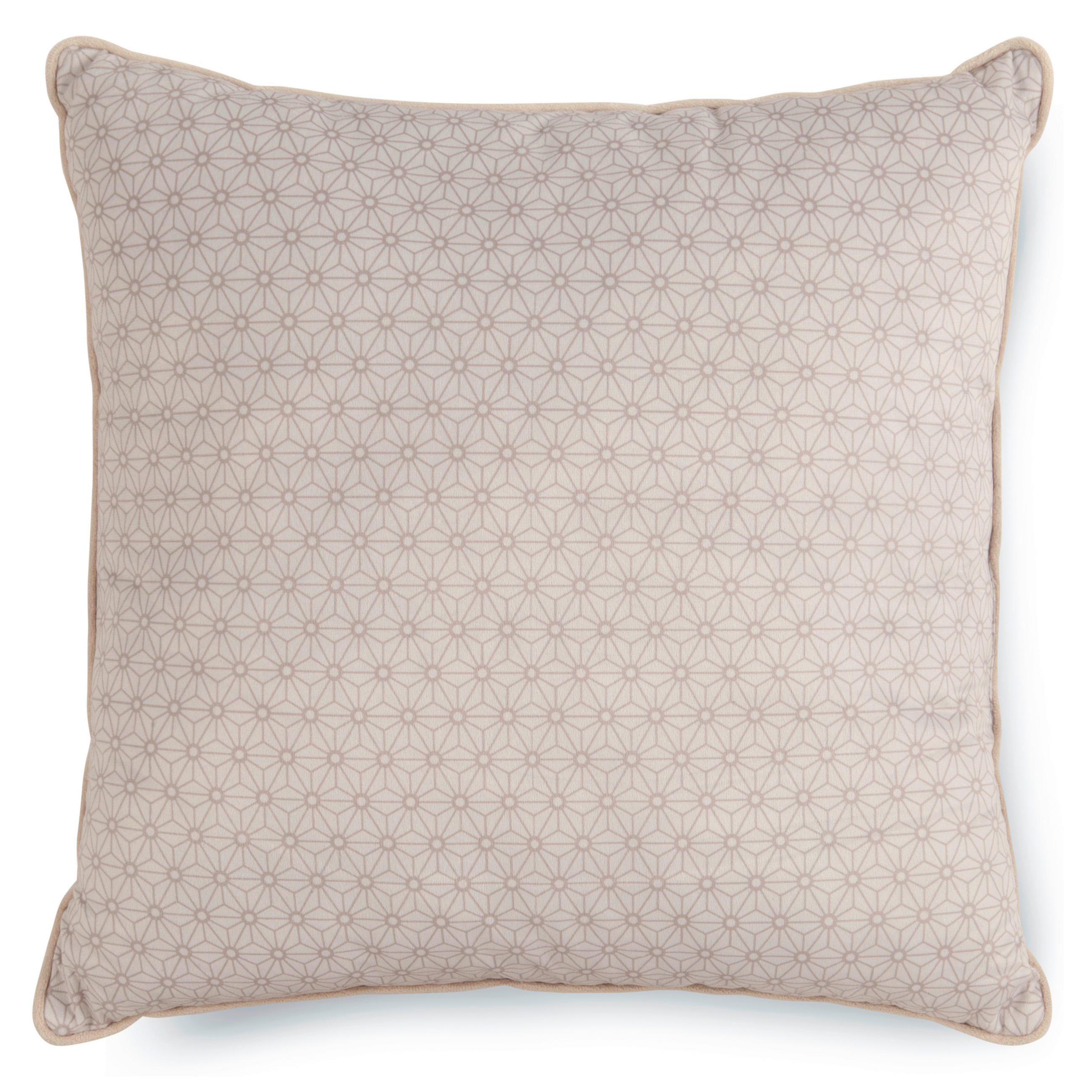 ZIERKISSEN  48/48 cm   - Graubraun/Hellgrau, Basics, Textil (48/48cm)