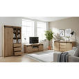 SIDEBOARD  160/86/40 cm 3 Schublade(n)  - Eichefarben/Schwarz, LIFESTYLE, Holzwerkstoff/Kunststoff (160/86/40cm) - Landscape