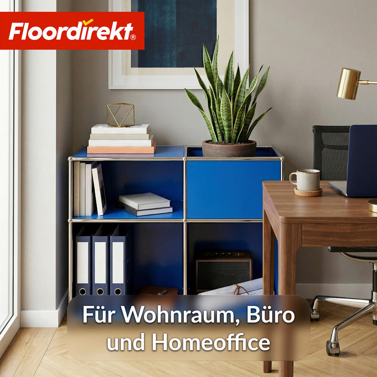 SIDEBOARD Concept Epure MK-030 88/65/40 cm  - Blau, Basics, Metall (88/65/40cm) - Floordirekt
