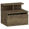 NACHTSCHRANK 39,8/35/31,6 cm  - Walnussfarben, Design, Holzwerkstoff (39,8/35/31,6cm) - MID.YOU