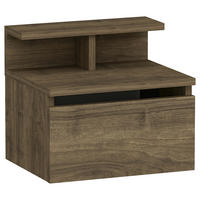 NACHTSCHRANK 39,8/35/31,6 cm  - Walnussfarben, Design, Holzwerkstoff (39,8/35/31,6cm) - MID.YOU