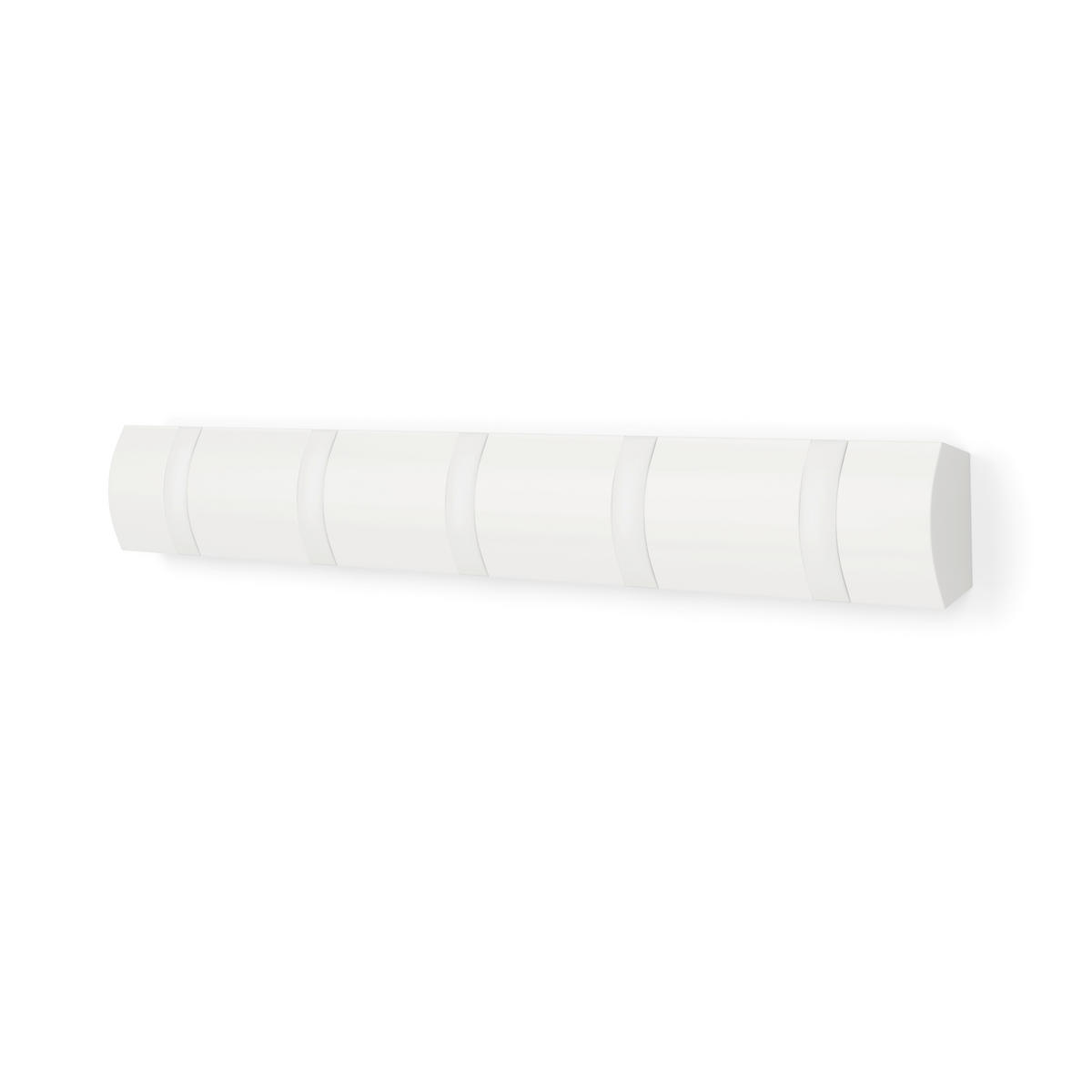 KUKA  bela  drvo, plastika  - bela, Lajfstajl, drvo/plastika (53/7/3cm) - Umbra
