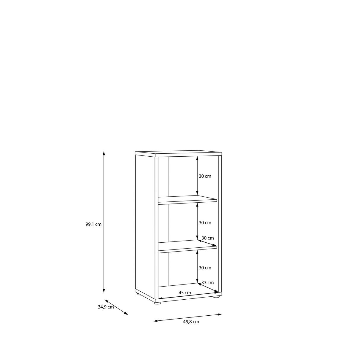 VITRINA, peščene barve - peščene barve, Moderno, steklo/leseni material (49,8/99,1/34,9cm) - Carryhome