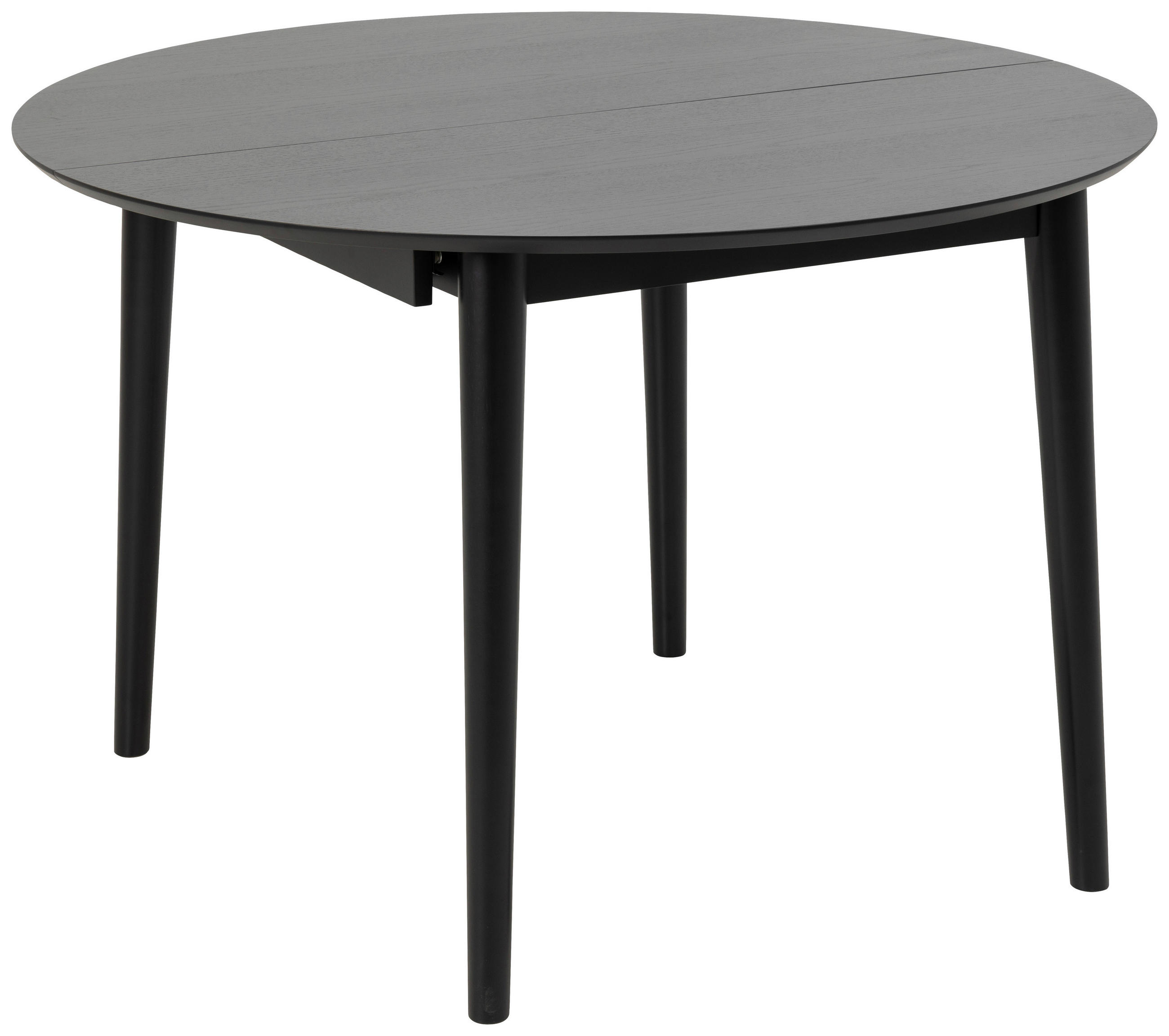 Mid.you Esstisch Schwarz 115x75x115-154 cm