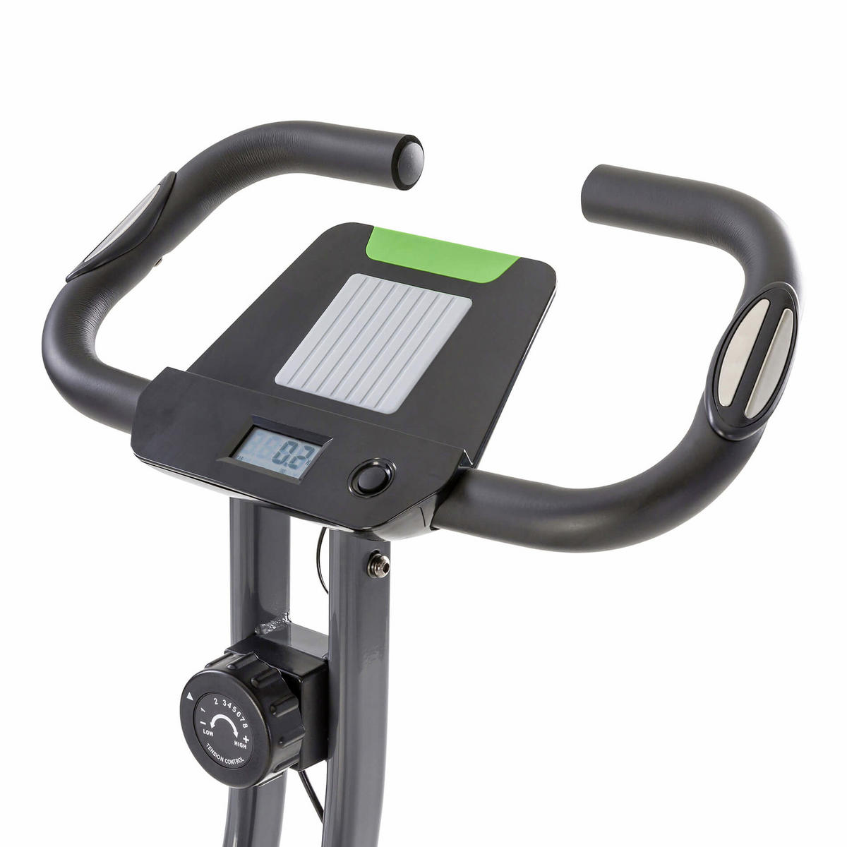 HEIMTRAINER FIT B20 X-BIKE - Schwarz/Grün, KONVENTIONELL, Kunststoff/Metall (94,5/46/116cm) - Tunturi