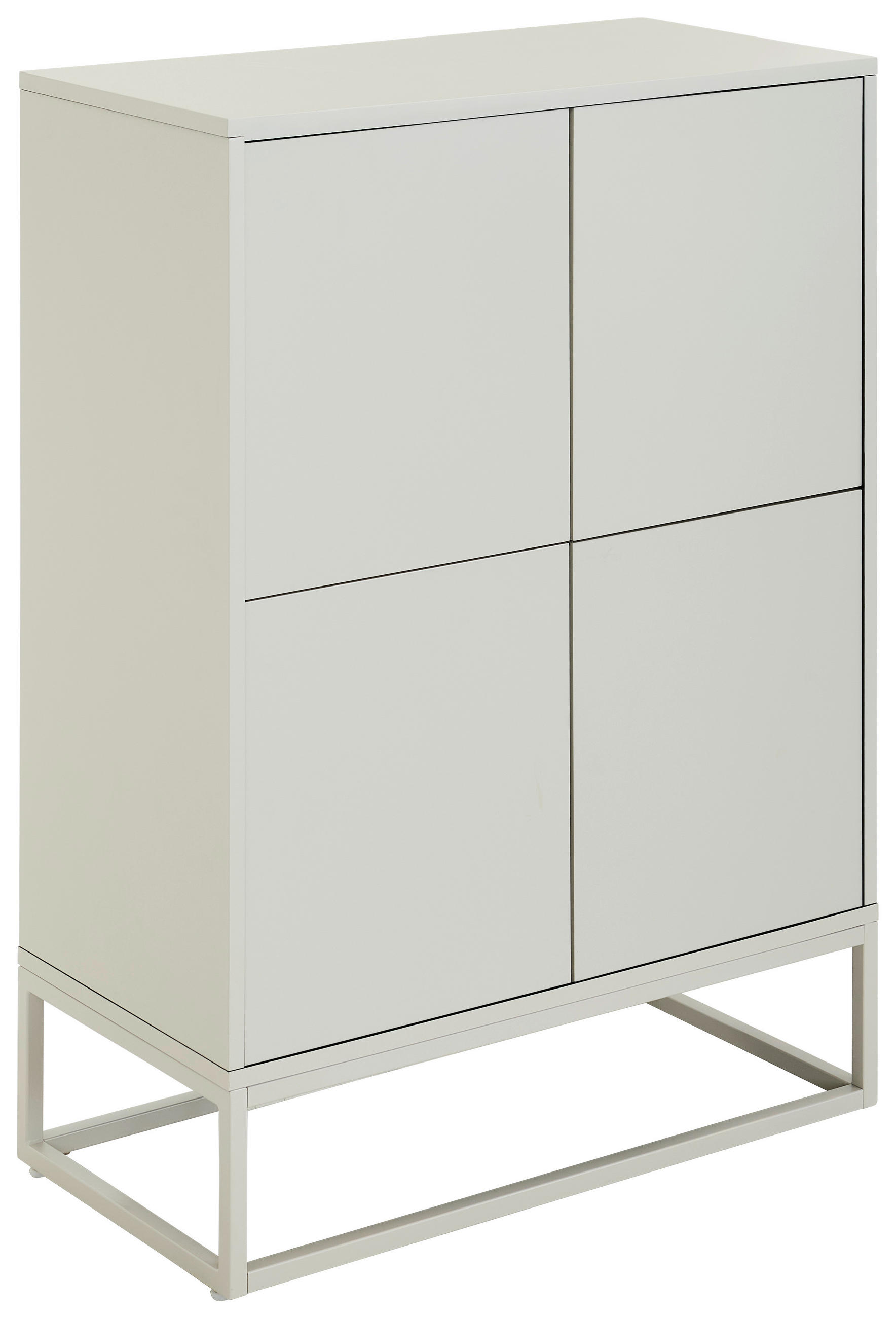 SIDEBOARD Libreville 80/110/40 cm  - Kaschmir/Beige, Design, Holzwerkstoff/Metall (80/110/40cm) - MID.YOU