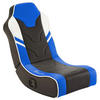 GAMINGSESSEL Blau Textil   - Blau, MODERN, Textil (42/64/75cm) - X Rocker