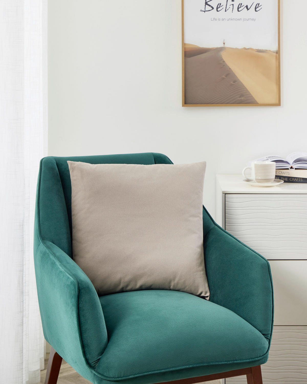ZIERKISSEN  50/50 cm   - Braun, Basics, Textil (50/50cm) - Eglo