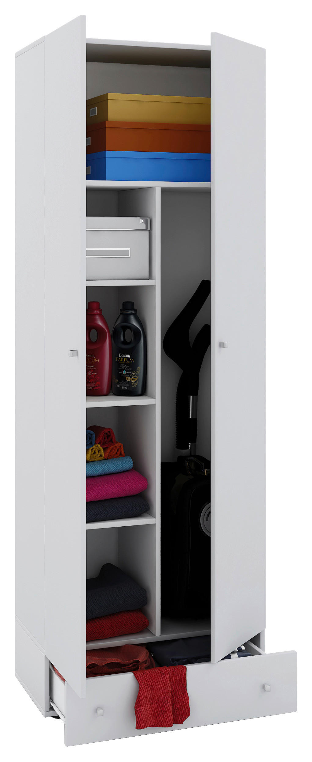 Dulap Multifuncțional, 70/198/39 cm, alb