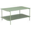 COUCHTISCH 90/58,4/40 cm rechteckig Grün  - Grün, Design, Metall (90/58,4/40cm) - Carryhome