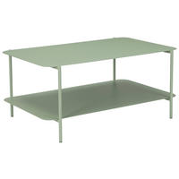 COUCHTISCH 90/58,4/40 cm rechteckig Grün  - Grün, Design, Metall (90/58,4/40cm) - Carryhome