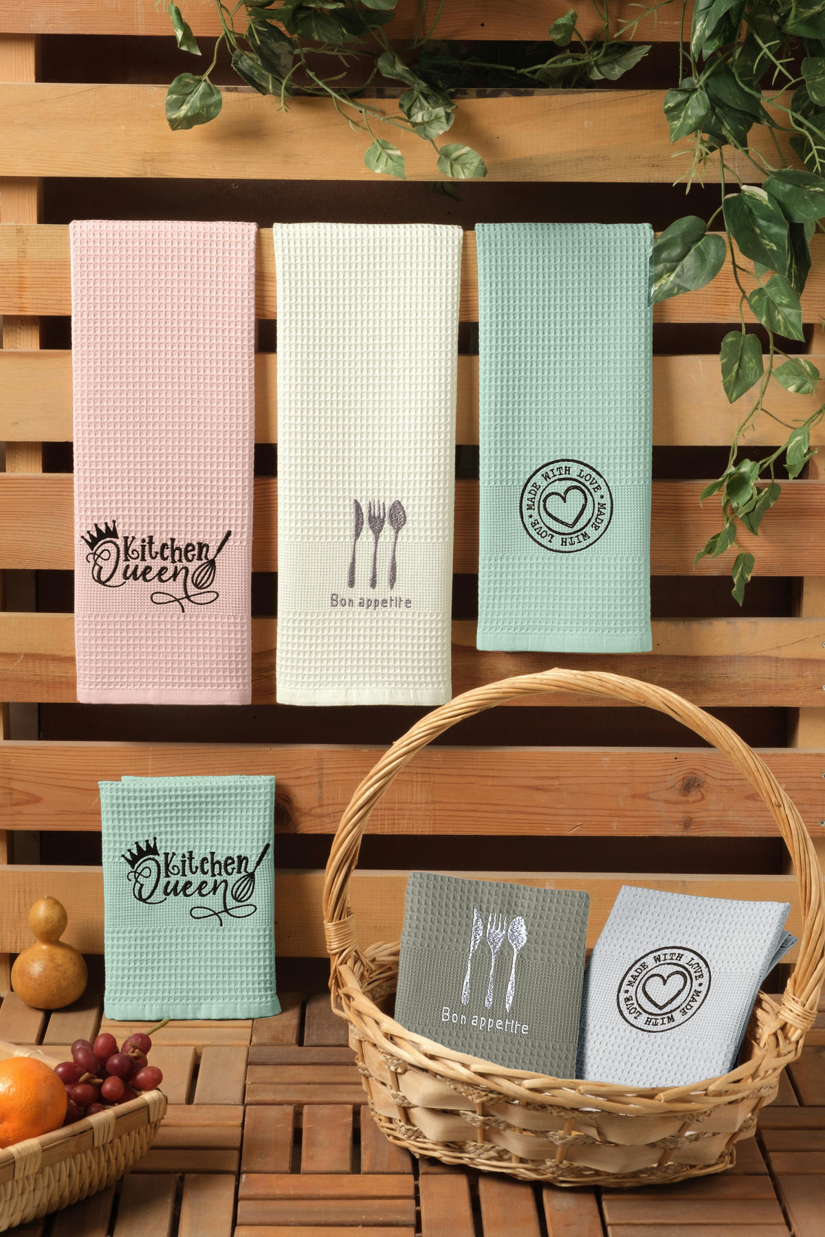 KRPA ZA POSUĐE pink   - pink, Basics, tekstil (50/70cm)