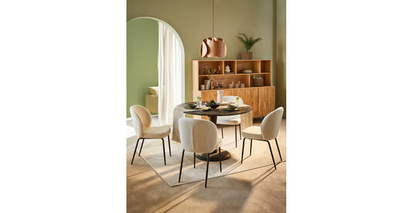 BUFFET Eichefarben, Hellgrau  200/150/44 cm  - Eichefarben/Hellgrau, Design, Holz/Holzwerkstoff (200/150/44cm) - Ambia Home