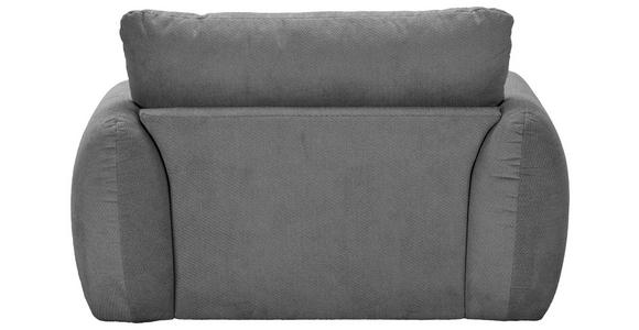 XXL-SESSEL - Dunkelgrau/Schwarz, KONVENTIONELL, Kunststoff/Textil (132/81/158cm) - Carryhome