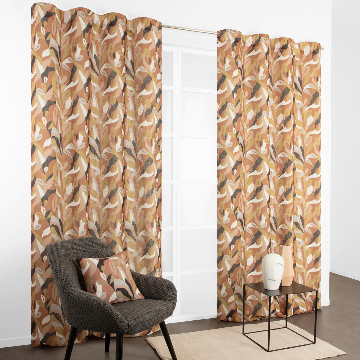 FERTIGVORHANG  halbtransparent   140/280 cm  - Multicolor, Basics, Textil (140/280cm)