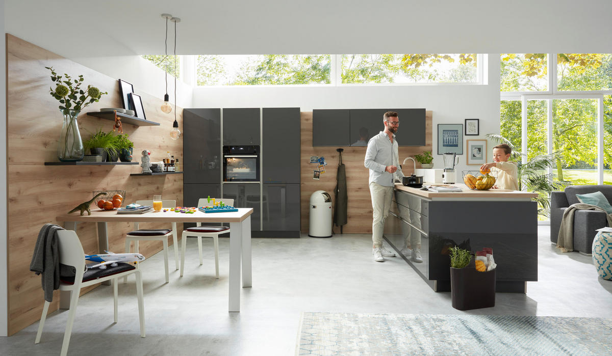 EINBAUKÜCHE   - Holzwerkstoff - Dieter Knoll