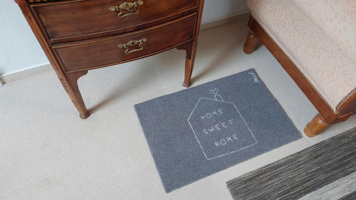 FUßMATTE 50/75 cm Scraper  - Grau, Trend, Kunststoff (50/75cm) - madaboutmats