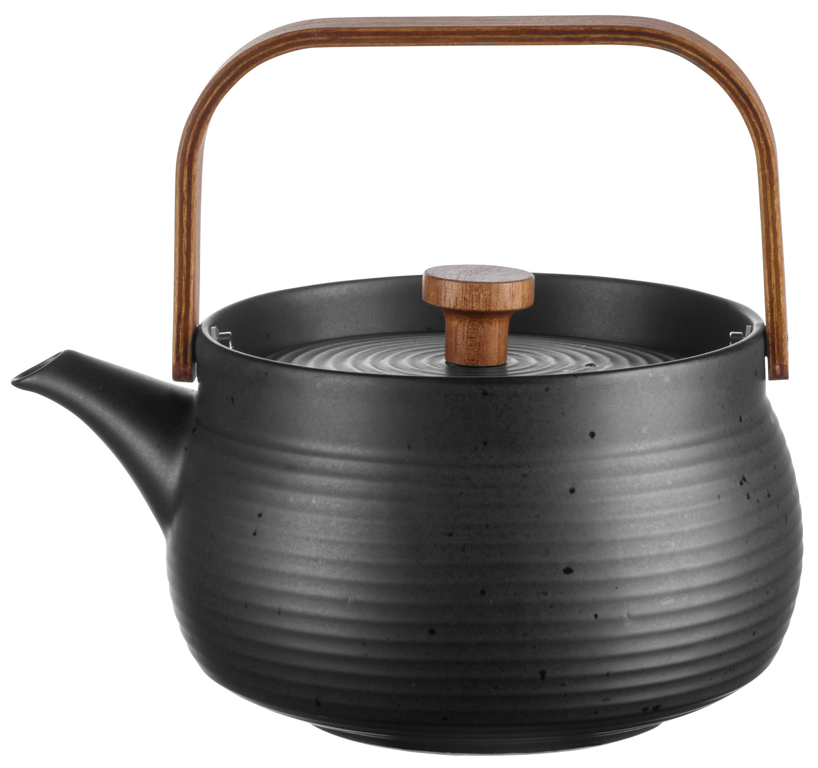 TEEKANNE Japandi  - Schwarz, Basics, Keramik (17,4/15,6/14,2cm) - ASA