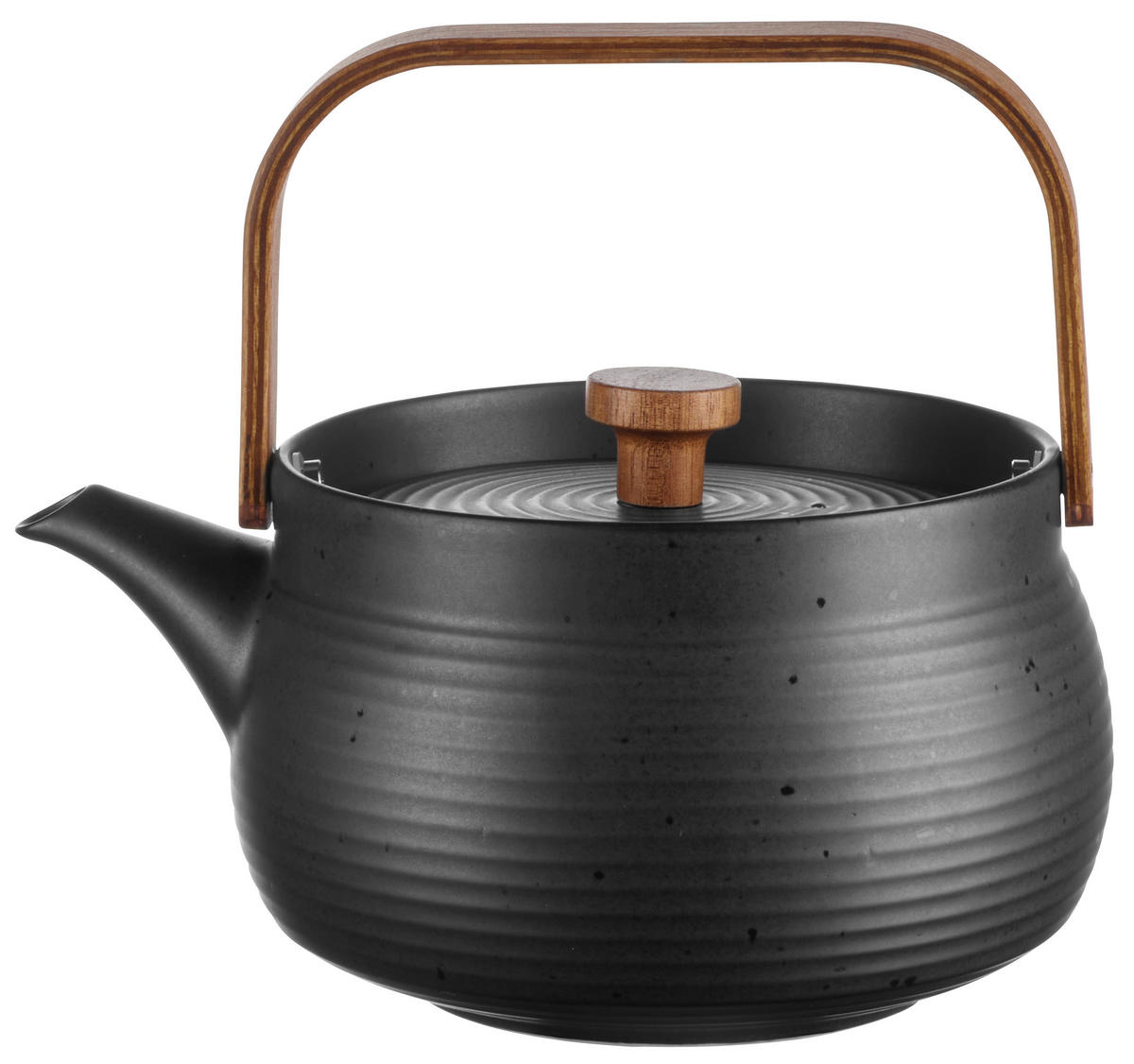TEEKANNE Japandi  - Schwarz, Basics, Keramik (17,4/15,6/14,2cm) - ASA