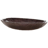 DEKOSCHALE - Braun, Basics, Glas (27/5/18cm) - Leonardo