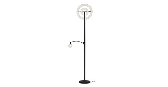 LED-DECKENFLUTER 40/180 cm    - Schwarz, KONVENTIONELL, Kunststoff/Metall (40/180cm) - Dieter Knoll
