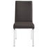 STUHL in Metall, Leder Braun, Chromfarben - Chromfarben/Beige, Design, Leder/Metall (44/95/53cm) - Dieter Knoll STUHL in Metall, Leder Braun, Chromfarben - Chromfarben/Beige, Design, Leder/Metall (44/95/53cm) - Dieter Knoll